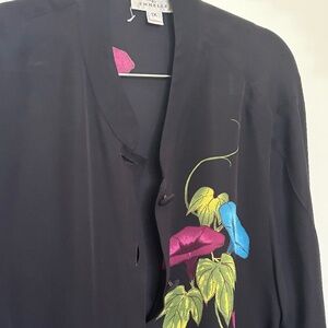 Lustrous Crepe Shirt